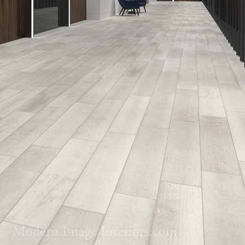 Gosford Park Cloud WoodLook Tile Planks Hallway Floor